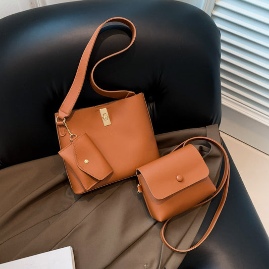 Brown Western Style Hand Shoulder Bag