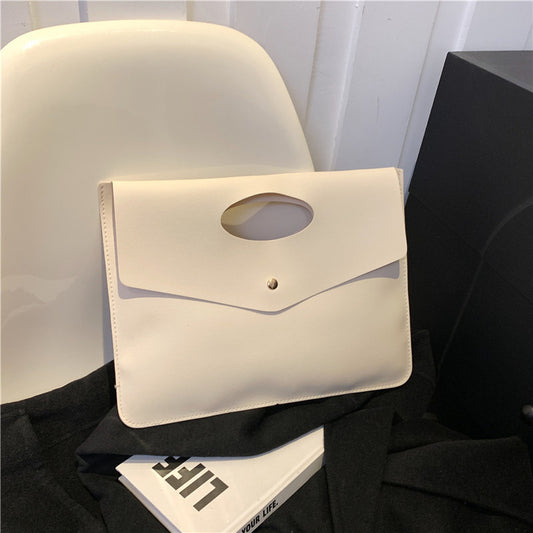 White clutch bag 